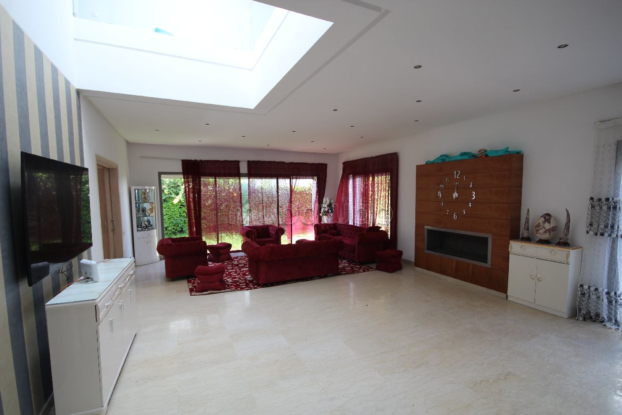 Luxury Villa for sale in Ain Diab. 14 large living areas. Dressing room